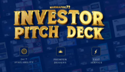 I will make and design you a investor pitch deck